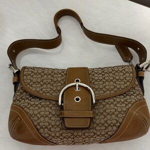 Vintage coach soho flap bag